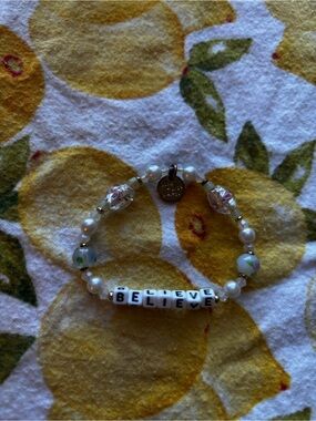 Little words project LWP bracelet believe